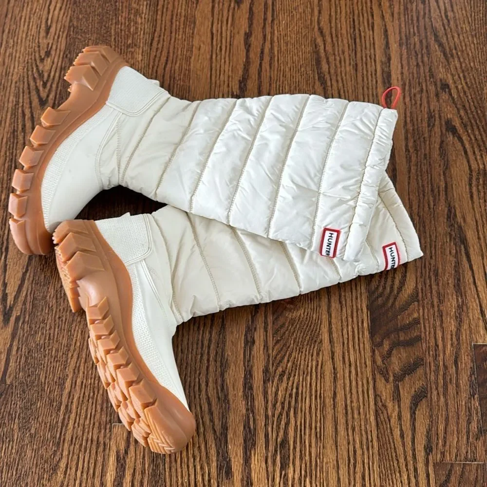 Free People x Hunter Original Insulated Tall Snow Boots size 7